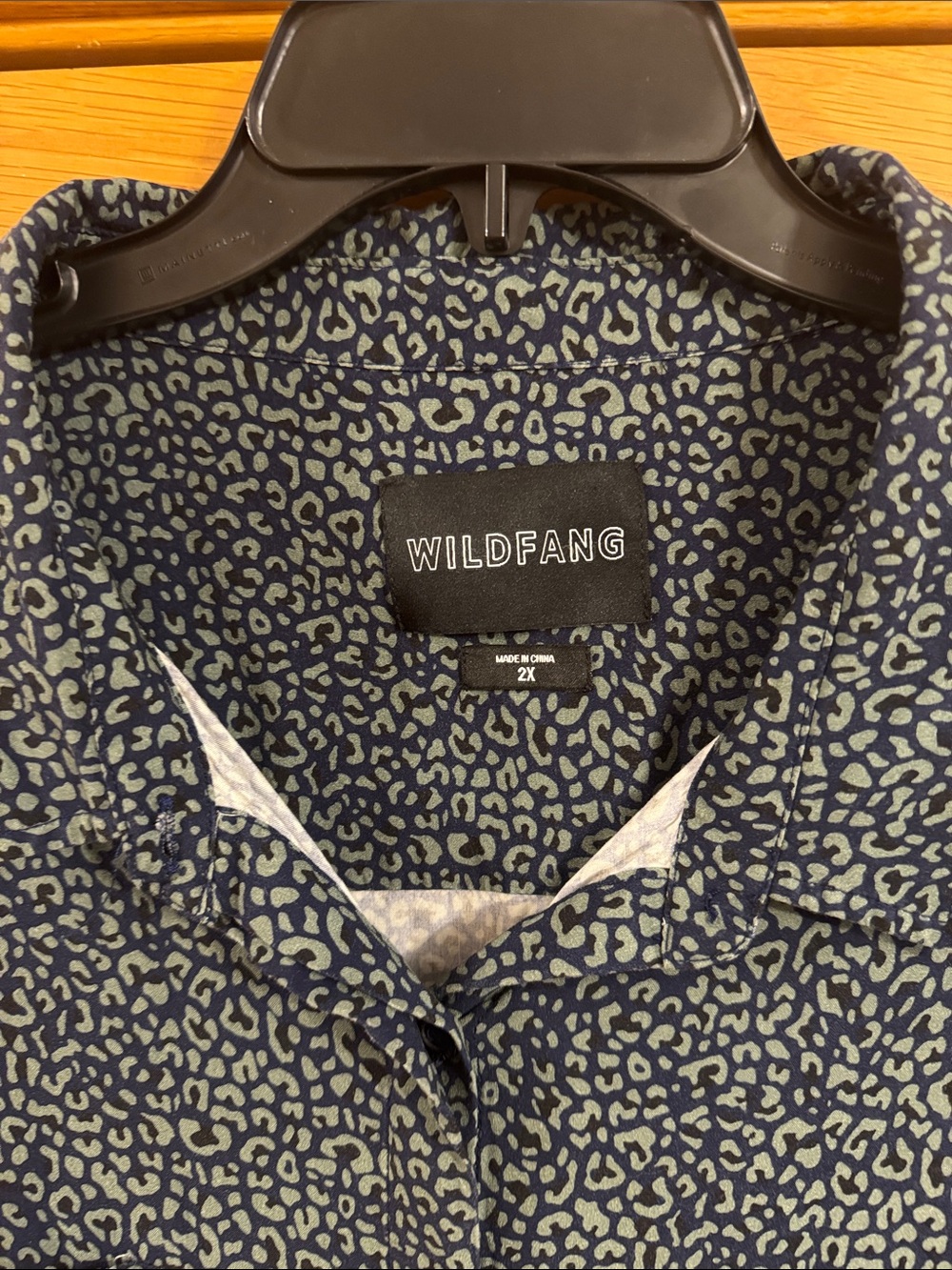 WILDFANG THE EMPOWER BUTTON UP Short Sleeve Women’s Shirt Top Blouse Size 2X - Picture 6 of 12